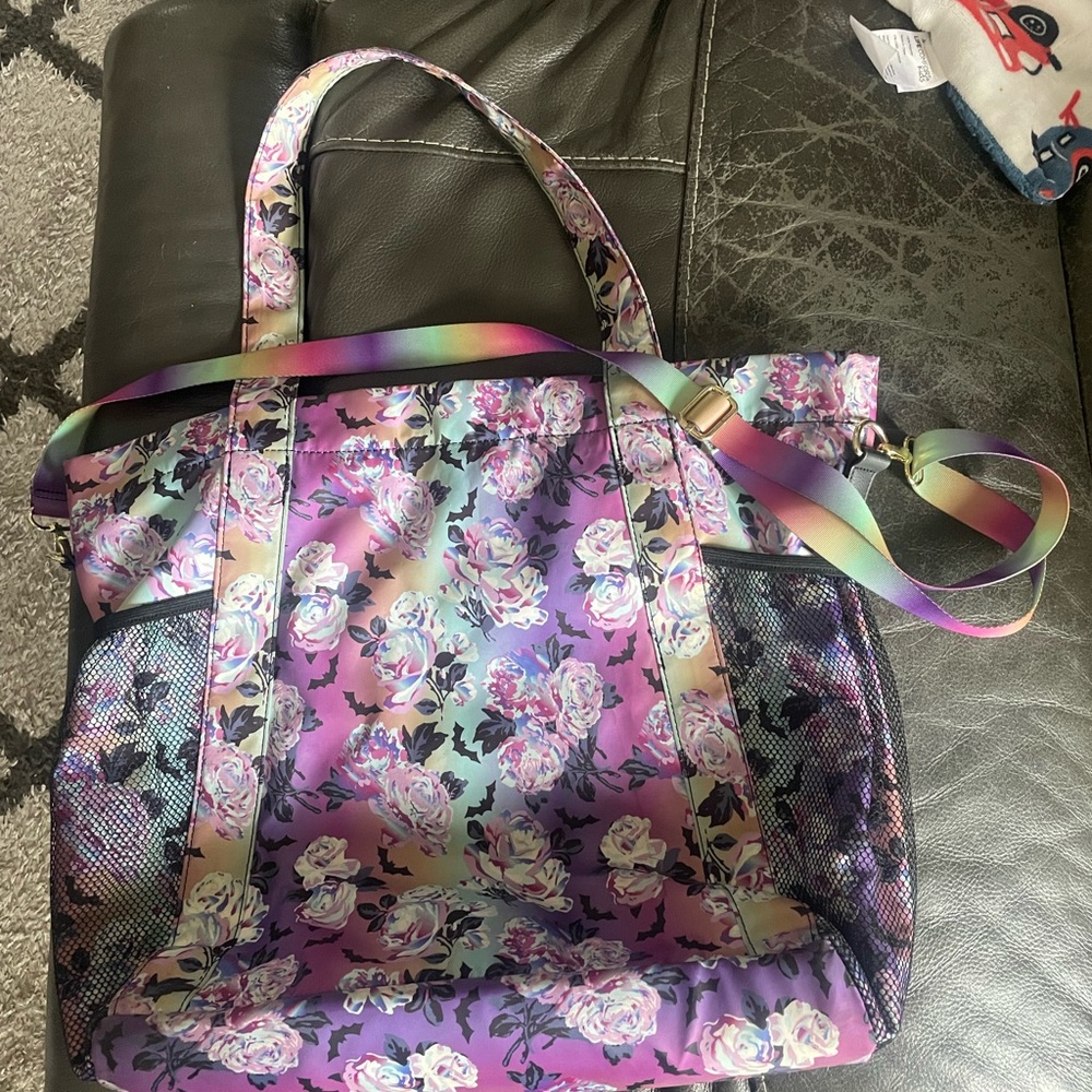 Betsy Johnson tote bag.